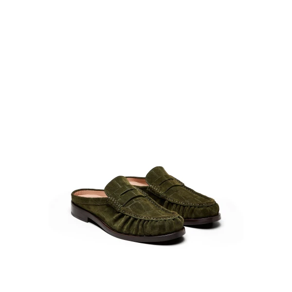 Scanlan Theodore Loafer Mule 3 in Jungle | Mules | Coveti