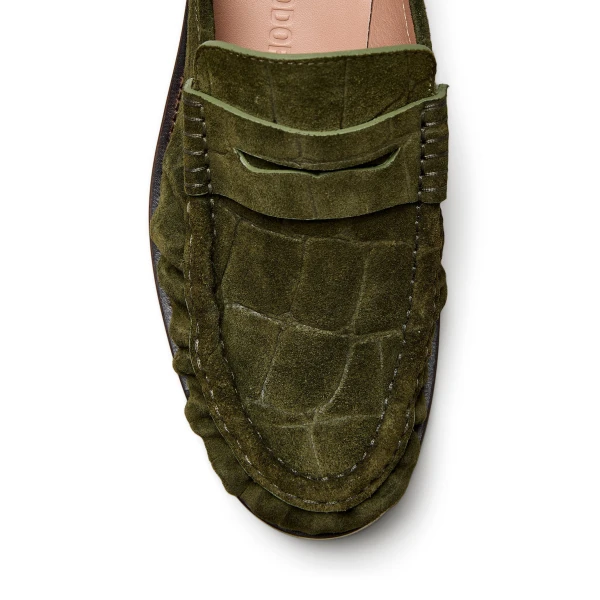 Scanlan Theodore Loafer Mule 3 in Jungle | Mules | Coveti