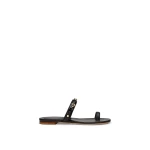 Scanlan Theodore Marine Link Chain Flat Sandal in Chocolate | Sandals | Coveti