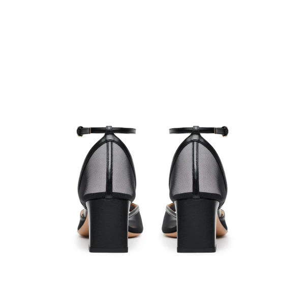 Scanlan Theodore Mesh Sandal 6 in Black | Sandals | Coveti