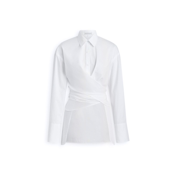 Parachute Cotton Shirt in White