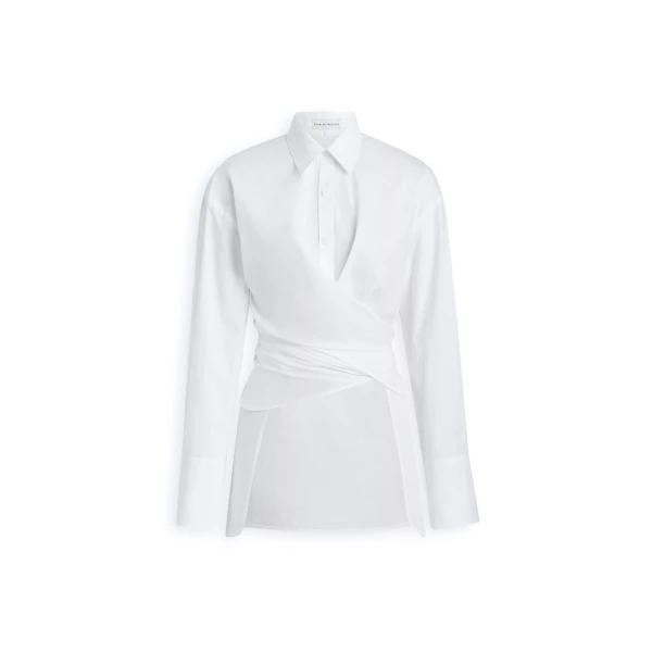 Parachute Cotton Shirt in White