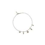 Scanlan Theodore Pearl Charms Choker in Pearl | Necklace | Coveti