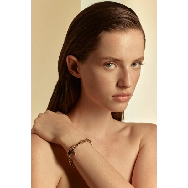 Scanlan Theodore Petra Chain Bracelet in Light Gold | Bracelets | Coveti
