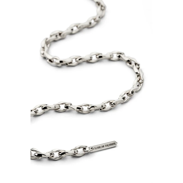 Scanlan Theodore Petra Chain Choker in Silver | Necklace | Coveti