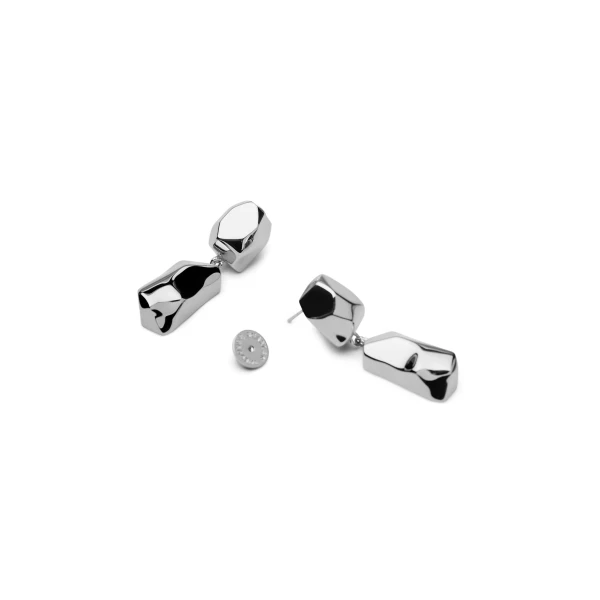 Scanlan Theodore Petra Drop Earrings in Silver | Earrings | Coveti
