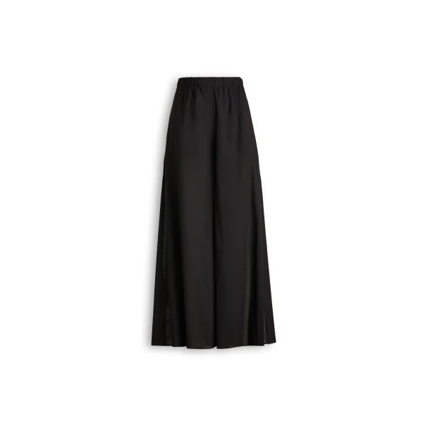 Scanlan Theodore Polished Voile Trouser in Black | Pants | Coveti