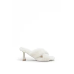 Scanlan Theodore Shearling Twist Mule 8 in Cloud