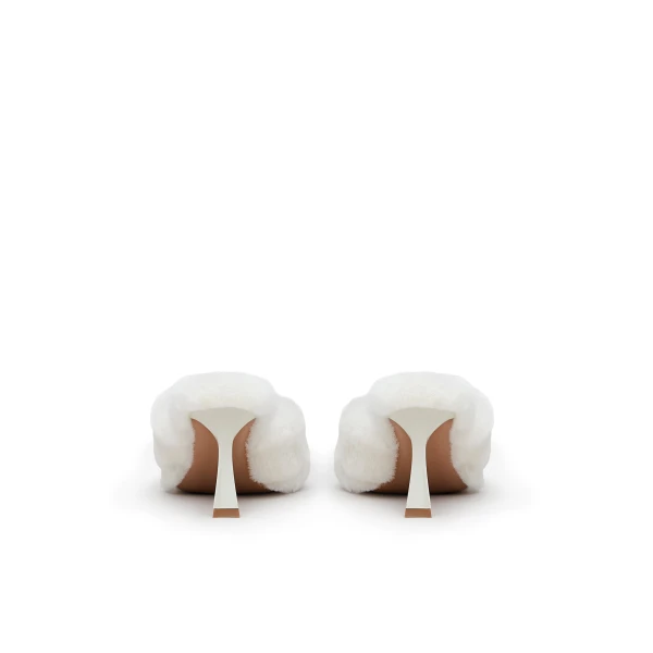 Scanlan Theodore Shearling Twist Mule 8 in Cloud