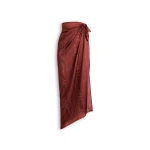 Scanlan Theodore Silk Desert Scarf in Chocolate | Scarves | Coveti