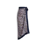 Scanlan Theodore Silk Twill Animal Scarf in Pink | Scarves | Coveti