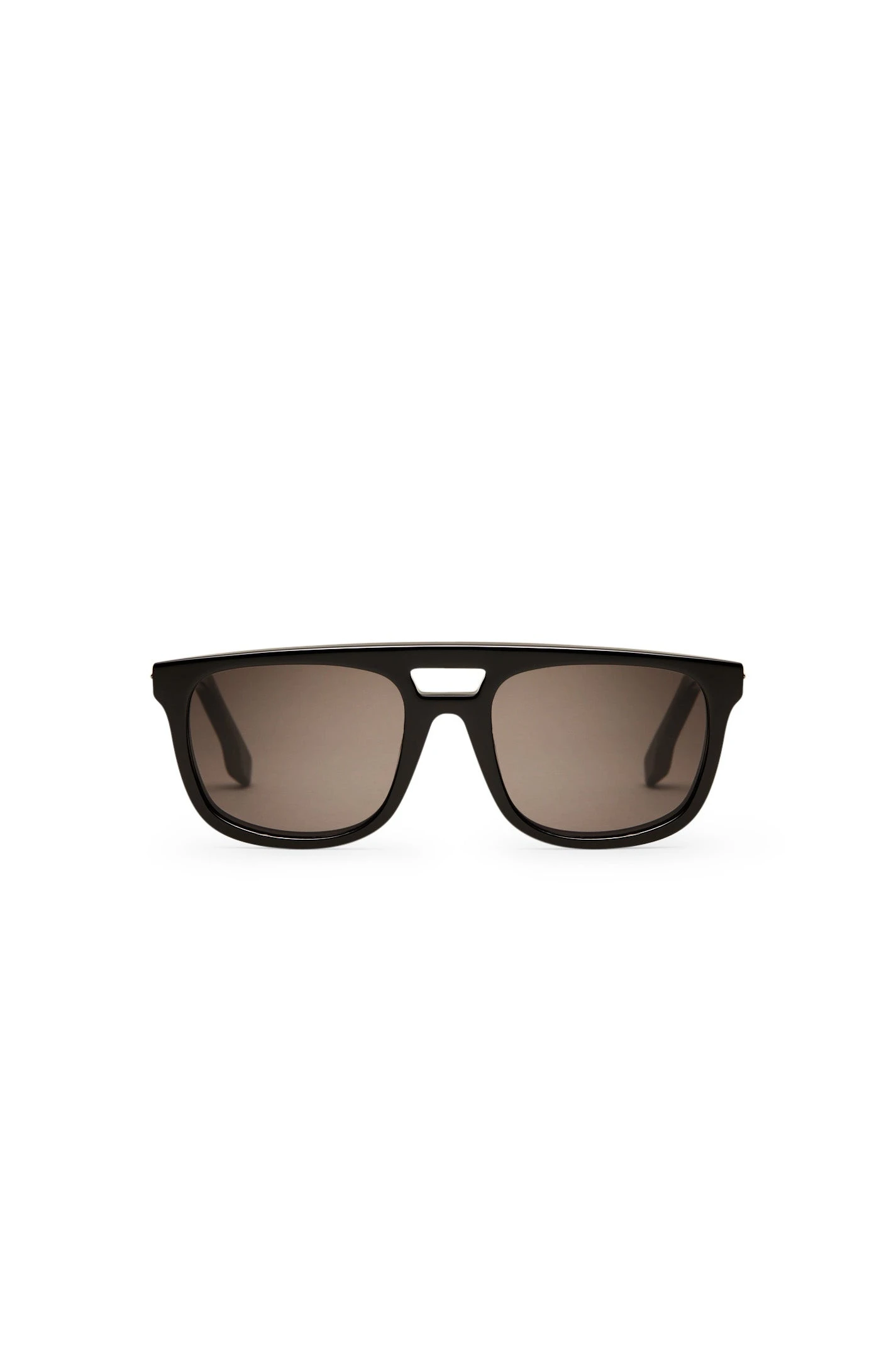 Scanlan Theodore Slim Aviator Sunglasses in Black Scanlan Theodore Slim Aviator Sunglasses in Black | Sunglasses | Coveti