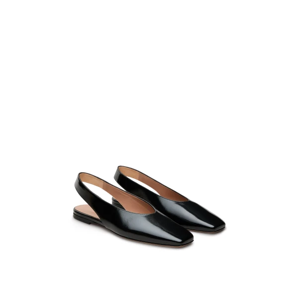 Scanlan Theodore Slingback Ballet Flat in Black | Flats | Coveti