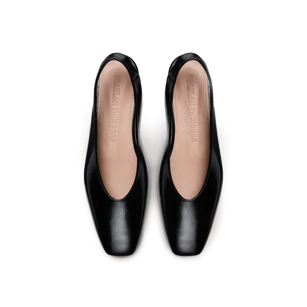 Scanlan Theodore Slingback Ballet Flat in Black | Flats | Coveti