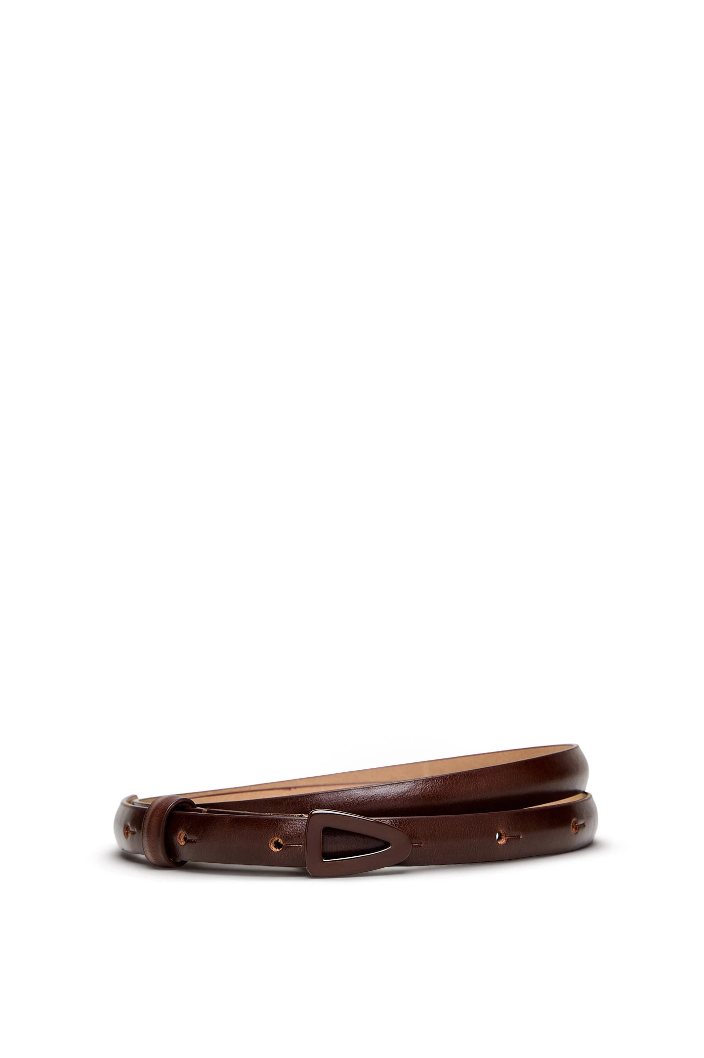 Scanlan Theodore Small Soft Triangle Belt 1.2 in Almond Scanlan Theodore Small Soft Triangle Belt 1.2 in Almond | Belts | Coveti