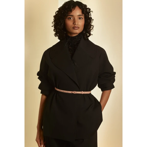 Scanlan Theodore Small Soft Triangle Belt 1.2 in Rosa | Belts | Coveti
