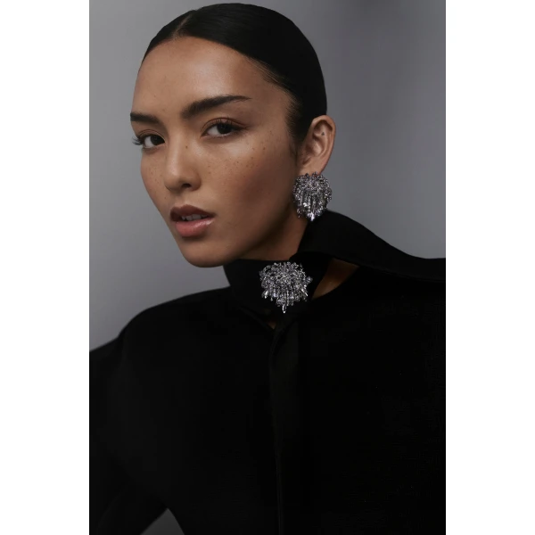 Scanlan Theodore Soft Cravat in Black | Scarves | Coveti