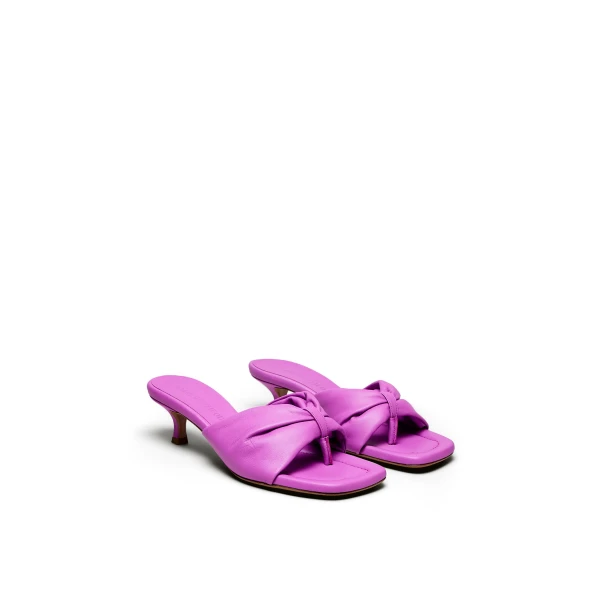Scanlan Theodore Soft Sandal 4.5 in Fuschia | Sandals | Coveti