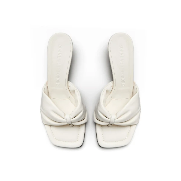 Scanlan Theodore Soft Sandal 4.5 in Parchment | Sandals | Coveti