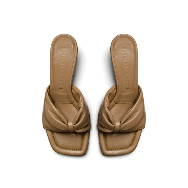 Scanlan Theodore Soft Sandal 4.5 in Sandstone