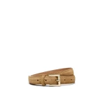 Scanlan Theodore Squared Buckle Belt 2 cm in Camel | Belts | Coveti