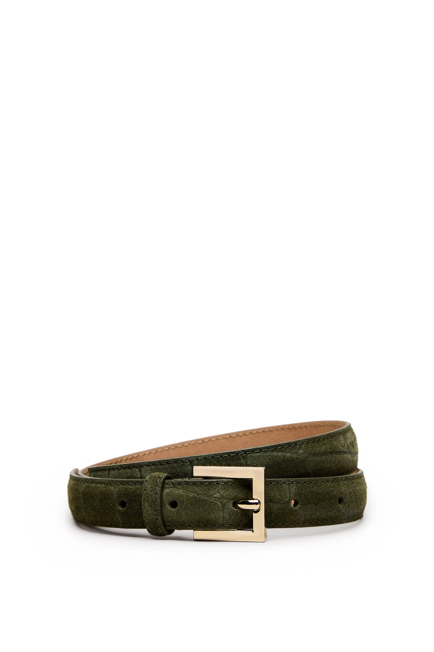Scanlan Theodore Squared Buckle Belt 2 cm in Jungle Scanlan Theodore Squared Buckle Belt 2 cm in Jungle | Belts | Coveti