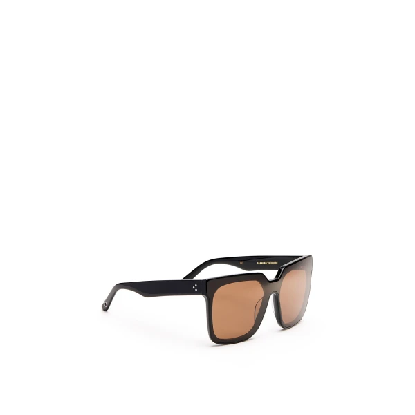 Scanlan Theodore Squared Sunglasses in Black Brown | Sunglasses | Coveti