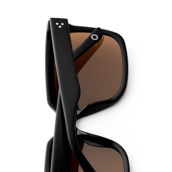 Scanlan Theodore Squared Sunglasses in Black Brown | Sunglasses | Coveti