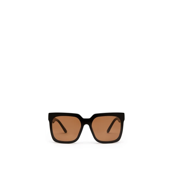 Squared Sunglasses in Black Brown