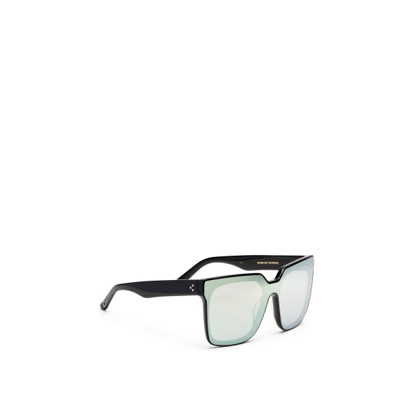 Scanlan Theodore Squared Sunglasses in Black Gold | Sunglasses | Coveti