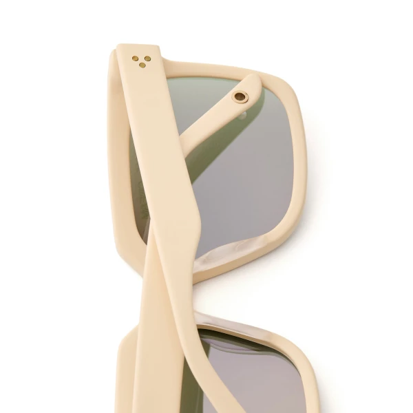 Scanlan Theodore Squared Sunglasses in Cream Pink | Sunglasses | Coveti
