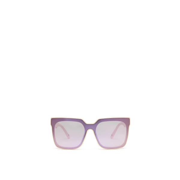 Squared Sunglasses in Cream Pink