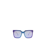 Scanlan Theodore Squared Sunglasses in Cream Purple | Sunglasses | Coveti