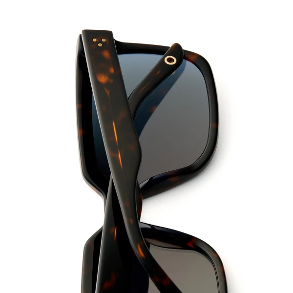Scanlan Theodore Squared Sunglasses in Tortoise Gold | Sunglasses | Coveti