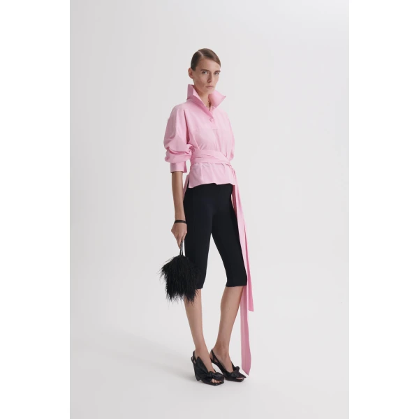 Scanlan Theodore Taffeta Sportif Tie in Sugar | Scarves | Coveti