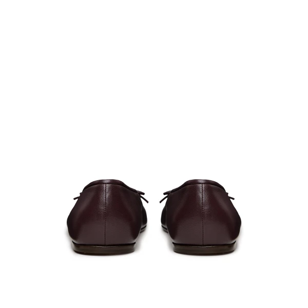 Scanlan Theodore Tailored Ballet Flat in Mogano | Flats | Coveti