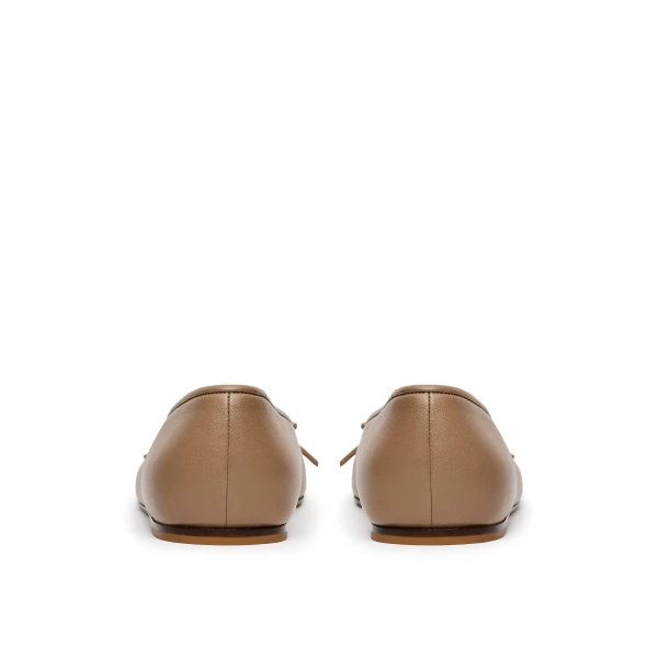 Scanlan Theodore Tailored Ballet Flat in Sable | Flats | Coveti