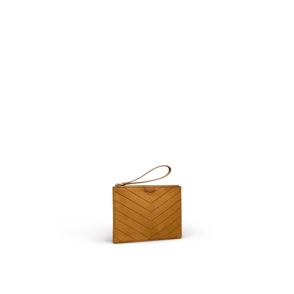 Scanlan Theodore The Athos Flat Pouch in Brandy