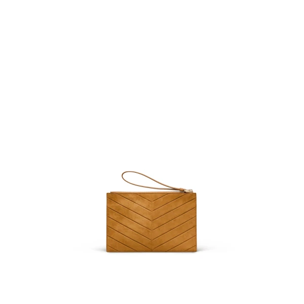 Scanlan Theodore The Athos Flat Pouch in Brandy