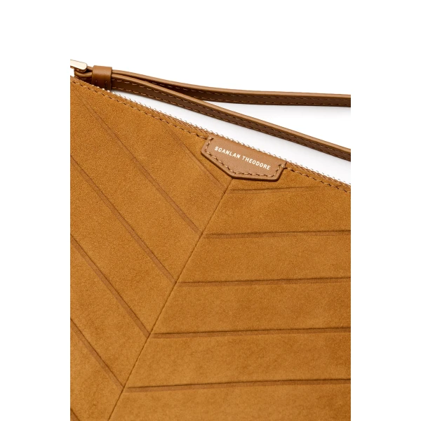 Scanlan Theodore The Athos Flat Pouch in Brandy