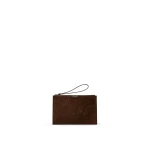 Scanlan Theodore The Athos Flat Pouch in Caffe | Clutch Bags | Coveti