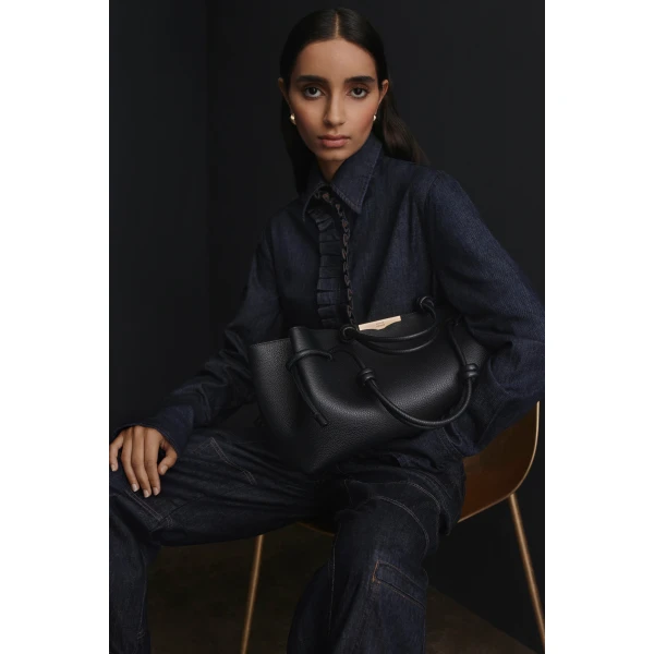 Scanlan Theodore The Athos Shopper in Midnight Blue | Totes & Top-Handle Bags | Coveti