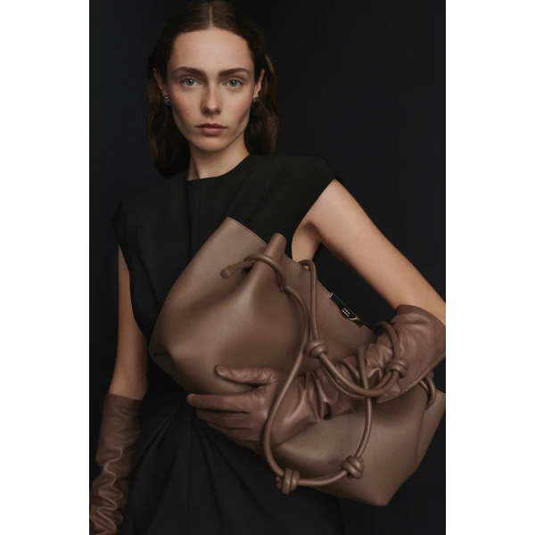 Scanlan Theodore The Athos Shopper in Taupe | Totes & Top-Handle Bags | Coveti