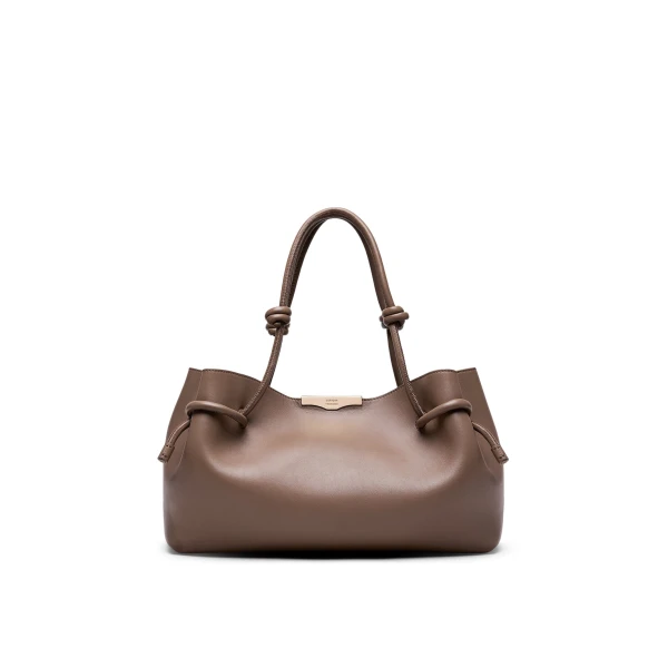 The Athos Shopper in Taupe