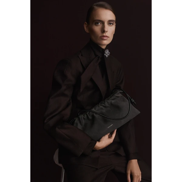 Scanlan Theodore The Athos Trapeze in Anthracite | Shoulder & Crossbody Bags | Coveti