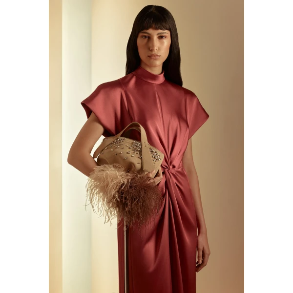 Scanlan Theodore The Carry All Embellished Nano in Biscotto | Mini Bags | Coveti