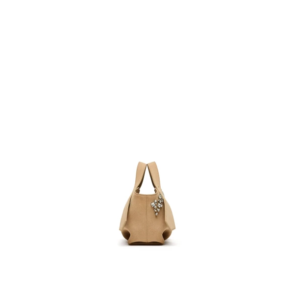 Scanlan Theodore The Carry All Embellished Nano in Biscotto | Mini Bags | Coveti