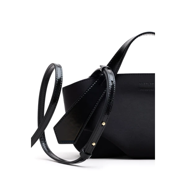 Scanlan Theodore The Carry All Satin Nano in Nero | Mini Bags | Coveti