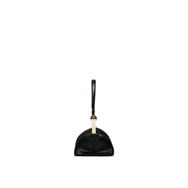 Scanlan Theodore The Lip Frame Clutch in Black | Clutch Bags | Coveti