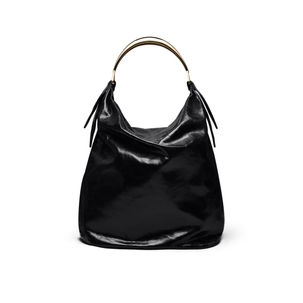 Scanlan Theodore The Luna Hobo in Black | Shoulder & Crossbody Bags | Coveti